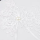 Romantic Pearls Lace Flower Applique Guest Book Guestbook Wedding Supplier