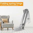2pcs 80 Degree Sprung Hinges Cabinet Door Lift Up Stay Flap Top Support