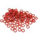 120X Silicone Rubber O-Ring Switch Dampener Dark Red For Cherry MX Keyboard-Part