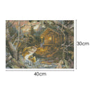 Fish 5D DIY Full Drill Round Diamond Painting Needlework Set Cross Stitch