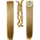Ponytail Hair Extension Tail Hairpiece Long Straight Synthetic Women'S Hair L7K9