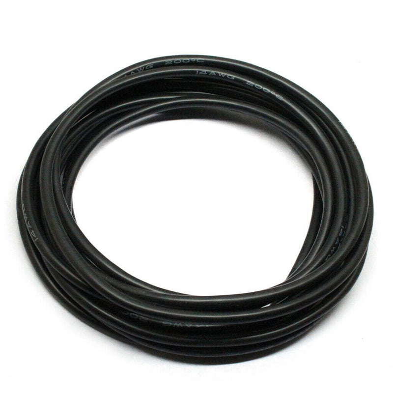 2 Roll 14 AWG 50 Feet Gauge Silicone Wire Flexible Stranded Copper Cables