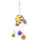 Pet Bird Parrot Swing Cage Hanging Hammock Parakeet Cockatiel Chew Toys