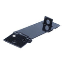 1 Set Black Metal Cabinet Gates Padlock Latch Door Hasp Staple N9A6