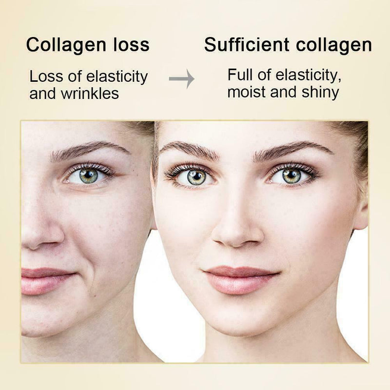 Active Collagen Silk Thread Ball Skin Care Essence Serum V5K5