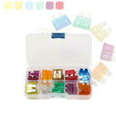 50pcs Mixed Medium Standard Car Auto Blade Fuses Assortment Kit Box 3A~40A Amp