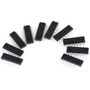 10x New CD4013BE CD4013 Dual D-type flip-flop IC DIP-14 Logic Chips LS JR