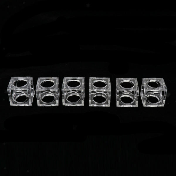 6 pcs Aquarium Shrimp Shelter Hiding Breeding Cave Cichlid fish House