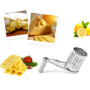1pc Rotary Cheese Grater Shredder Butter Cutter Cheese Shredder Slicer toolB Hn