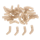30pcs Rubber Hook Aligner Carp Fishing Line Aligner Hair Rigs Tackle Camo