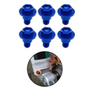 6X Aluminum Motorcycle Front Fork Guard Bolts Screws for  FREERIDE 250R, Blue