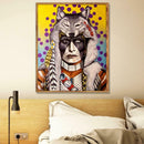 5D DIY Full Drill Diamond Painting Cross Stitch Embroidery Kit (Indian08)