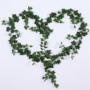 2M Lifelike Greenery Backdrop Simulation Rattan Leaf Home Garden Decoration