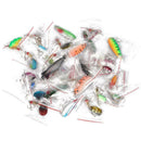 30Pcs/Set Fishing Lures Kit Topwater Baits Fishing Gear Sequins For Fishing