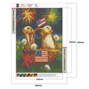 Full Drill Diamond Painting Home Decor DIY Mosaic Picture (PSD077 Dog)