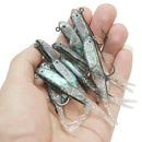 10 Pieces 70mm Soft Silicone Simulation Fish Fishing Lures Baits Tackles New