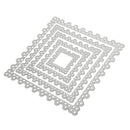 5pcs Square Cutting Dies Stencil Album Embossing Scrapbooking Paper Craft