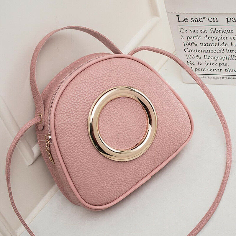 Fashion Leather Little Girl Handbag Multi-Function Fashion Lady Messenger B B8B5