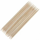 20 x Mini 11.5cm Nail Art Manicure Orange Wood Stick Cuticle Pusher Remover