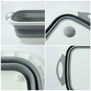 Multifunction Collapsible Cutting Board Drain Basket Basin 2019 Vegetable I9X0