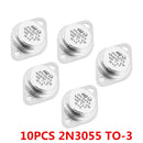 10pcs 2N3055 NPN AF Amp Audio Power Transistor 15A B Dy FT