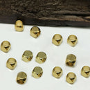 Fashion  Bronze Brass Loose Spacer Beads Charm Jewelry Findings 3x3mm DIY Hot