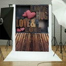 Love Digital Photography Background Fabric Photo Prop Studio Backdrop Decor