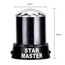 LED Projector Starry Night Lamp Star Sky Romantic Projection Light Party Decor