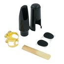 Saxophone mouthpiece plastic with cap metal buckle reed ME