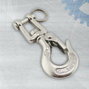 Stainless Steel 304 Fork Type Rotary Cargo Hook High Strength Cargo Spring Top
