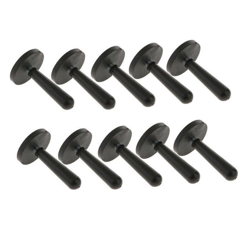 Pack of 10 Car Wrap Vinyl Film Install Fix Tools Foil Holder Strong Magnet Black