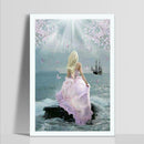 5D DIY Full Drill Diamond Painting Pink Lady Cross Stitch Embroidery Mosaic