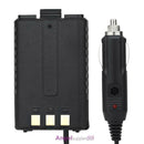 12V Car Charger Battery Eliminator for Baofeng Dual Band Radio UV5R 5RA 5RE