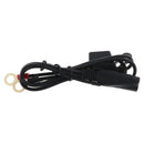 Motorcycle battery terminal ring connector harness 12v charger Y adapter cabl 3c