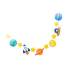 Paper Planet Banner Kid Birthday Party Baby Shower Summer Party Decoration