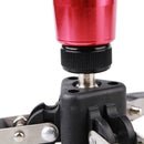 3/8" Screw Monopod 3 Legs Base Stand Unipod Tripod Holder For Sony Camera - Red