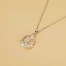 Crystal Cross Pendant Chain Women Jewellery Jesus Acrylic Crystal Cross Nec C6N2