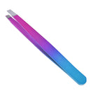 1pcs Stainless Steel Tweezers for Hair Eyebrow Plucker Nail Beauty SlantedF3C