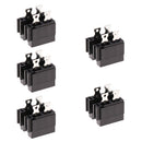 5x 30A JH-7032E2A Car Auto Standard Middle Dual Fuse Holder for Universal