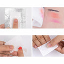 600pcs/bag Cotton Lint-Free Nail Wipes Napkins Gel Polish Remover Pure Toe Towel