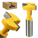 1pc T-slot 1/2 Inch Shank Router Bit T-track Slotting Woodworking Milling