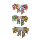 3pcs DIY Diamond Painting Hair Clips Bowknot Rhinestone Bobby Pins Headwear