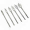 6Pcs/Set Grooved Flat Bit Set Flat Spade Wood Drill Bit 10/12/16/18/20/25mm