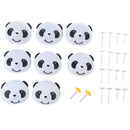 8Pcs Quilt Clip Holder Panda Buckle Quilt Fastening Bed Sheet Fixer Non-Slip FT