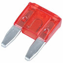 60PCS 10A 10A Auto Mini Blade Fuses Red for Car O6W4