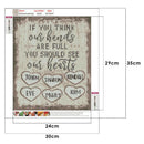 5D DIY Diamond Painting Mosaic Cross Stitch Home Decor (LG021 IF YOU THINK)