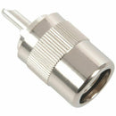 5X(UHF PL259 SO239 male twist-on connector RFC400 RG8 RF Coaxial adapter coX7H2)