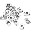1X(20 Series T Nuts M3/ M4/ M5 T Slot Nut Hammer Head Fastener Nut Assortme