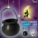 10PCS / Halloween Taro Candy Jar Halloween Cauldron Novelty Halloween Barre