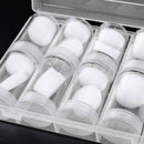 27mm Transparent Clear Coin Capsules Plastic Storage Box for Coin Collectors